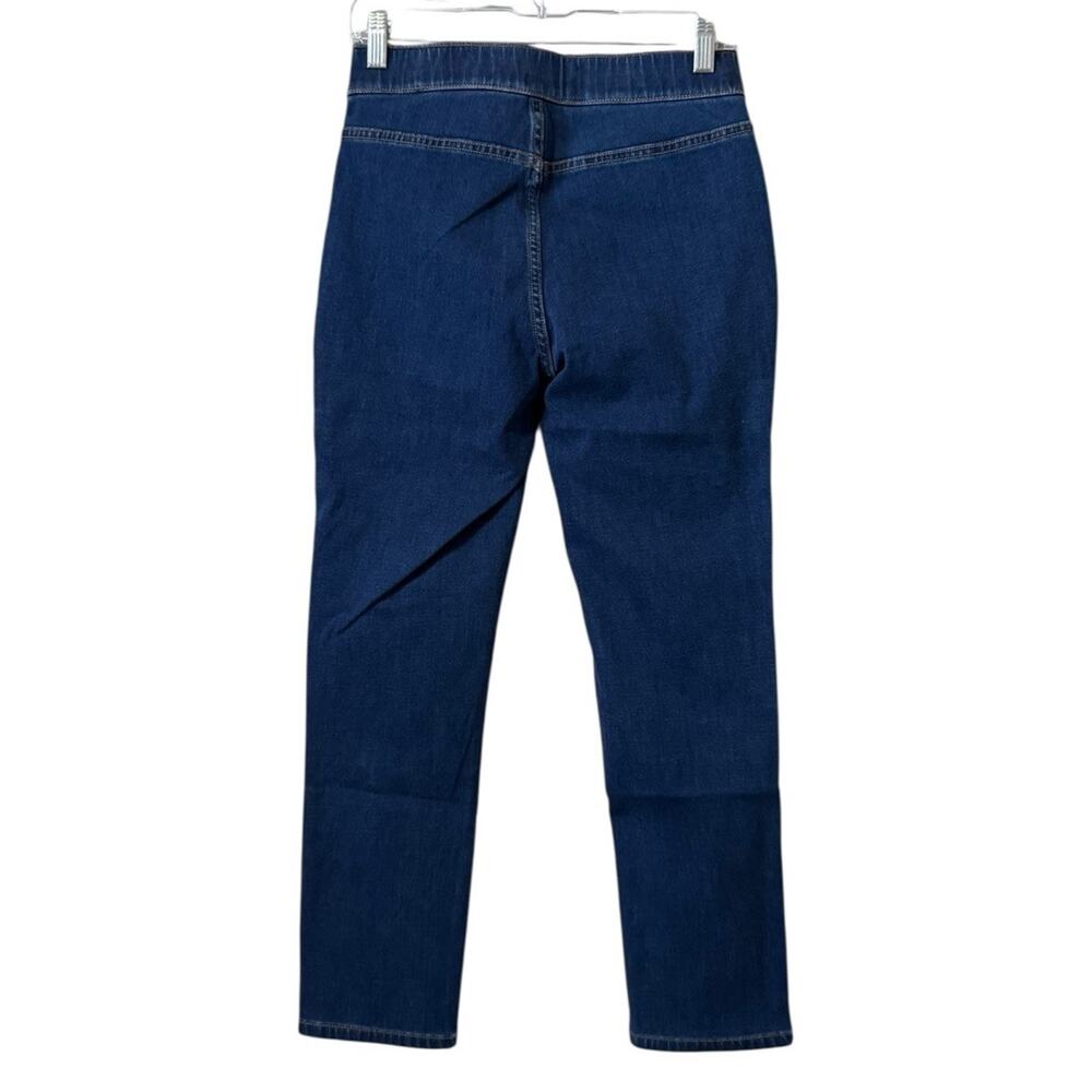 Soft Surroundings Ultimate Denim Pull-On Slim Leg Jeans Women Sz PS Stretch NWT - Picture 2 of 12